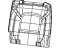 Mopar 6RF01BD3AC Cover Rear Seat Back Left