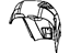 Mopar 5113117AA Shield Wheelhouse Plastic - Left Side Only