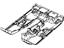Mopar 5KC56ZJ8AD Carpet Floor Front