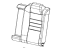 Mopar 5ZC11DX9AA Cover Rear Seat Back Left