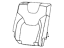 Mopar 6ST12CV5AA Cover Rear Seat Back Right