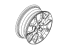 Mopar 6ZQ69MAAAA Wheel, Alloy Mopar 6ZQ69MAAAA Wheel, Alloy