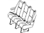 Mopar 68010987AA Armrest Seat