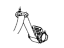 Mopar YX15BD5AC Seat Belt Rear Center Shoulder Mopar YX15BD5AC Seat Belt Rear Center Shoulder