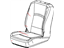 Mopar 5LG19GTVAA Cover Front Seat Back Mopar 5LG19GTVAA Cover Front Seat Back