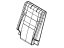 Mopar 6QU24HL1AB Cover Rear Seat Back 3RD Row Mopar 6QU24HL1AB Cover Rear Seat Back 3RD Row