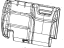 Mopar 6PT80NR3AD Cover Rear Seat Back Right Mopar 6PT80NR3AD Cover Rear Seat Back Right