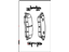 Mopar V1014001AC Pad Kit Front Disc Brake Contains Pads And Slippers Mopar V1014001AC Pad Kit Front Disc Brake Contains Pads And Slippers