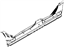 Mopar 68144994AA Sill Bodyside