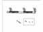 Mopar 82213273 Step Kit Tubular Side