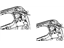 Mopar 5191096AA Motor Quarter Window Mopar 5191096AA Motor Quarter Window
