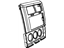 Mopar 1BV191X9AB Bezel Instrument Panel Center