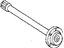 Mopar 68026047AB Shaft Axle Mopar 68026047AB Shaft Axle