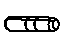 Mopar 6510073AA Stud Double Ended M6X1.00X35.00 Mopar 6510073AA Stud Double Ended M6X1.00X35.00