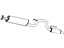 Mopar 52129335AC Muffler And Tailpipe Exhaust