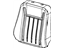 Mopar 5136181AB Frame Front Seat Back Includes Lumbar