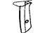 Mopar TG93MF1AC Molding C Pillar, Driver Side Mopar TG93MF1AC Molding C Pillar, Driver Side