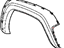 Mopar 5JH42TZZAE Applique Fender Wheel Opening