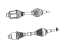 Mopar R5273546AF Shaft Front Drive