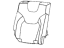 Mopar 6ST16DX9AD Cover Rear Seat Back Right