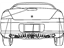 Mopar 4805488AG Bezel License Plate Mopar 4805488AG Bezel License Plate
