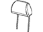 Mopar 1VA60DX9AA Headrest Front Mopar 1VA60DX9AA Headrest Front