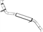 Mopar 68040250AI Pipe Exhaust Front