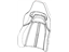 Mopar 5NS91DX9AA Cover Front Seat Back Mopar 5NS91DX9AA Cover Front Seat Back