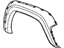 Mopar 5JH46BDLAE Applique Fender Wheel Opening Mopar 5JH46BDLAE Applique Fender Wheel Opening