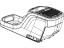 Mopar 5XF832D2AE Console Floor Front