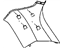 Mopar 5HS30BD1AG Molding D Pillar