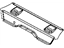 Mopar 5067953AA Crossmember Rear Seat