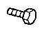 Mopar 5104663AA Lower Bracket Screw