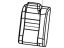 Mopar 5XZ42DX9AA Cover Rear Seat Back Right Mopar 5XZ42DX9AA Cover Rear Seat Back Right