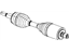 Mopar 52123660AC Shaft Axle Half