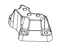 Mopar 68348682AC Bracket Transmission Mount Mopar 68348682AC Bracket Transmission Mount