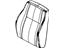 Mopar 68021539AA Foam Seat Back
