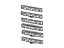 Mopar 68293118AB Backing Plate Emblem Mopar 68293118AB Backing Plate Emblem