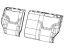 Mopar 6SG66U00AA Cover Rear Seat Back Mopar 6SG66U00AA Cover Rear Seat Back
