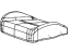 Mopar 1WU48DX9AB Cover Front Seat Cushion Mopar 1WU48DX9AB Cover Front Seat Cushion