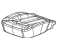Mopar 6RX84LA3AA Cover Front Seat Cushion Mopar 6RX84LA3AA Cover Front Seat Cushion
