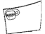 Mopar 1MA041X5AA Glove Box Opening Door, Lower Mopar 1MA041X5AA Glove Box Opening Door, Lower