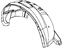 Mopar 57010232AA Liner Front Fender Mopar 57010232AA Liner Front Fender