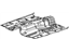 Mopar 5183908AC Pan Front Floor
