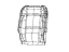 Mopar 7CH02LA3AA Cover Front Seat Back Mopar 7CH02LA3AA Cover Front Seat Back