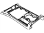 Mopar 1MK671Z2AA Bezel Floor Console
