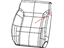 Mopar 1RL151DVAA Cover Front Seat Back