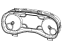 Mopar 68480640AA Mask And Lens Instrument Cluster Mopar 68480640AA Mask And Lens Instrument Cluster