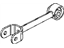 Mopar 68079540AD Link Assembly Toe