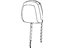 Mopar 1WU31DX9AA Headrest Front